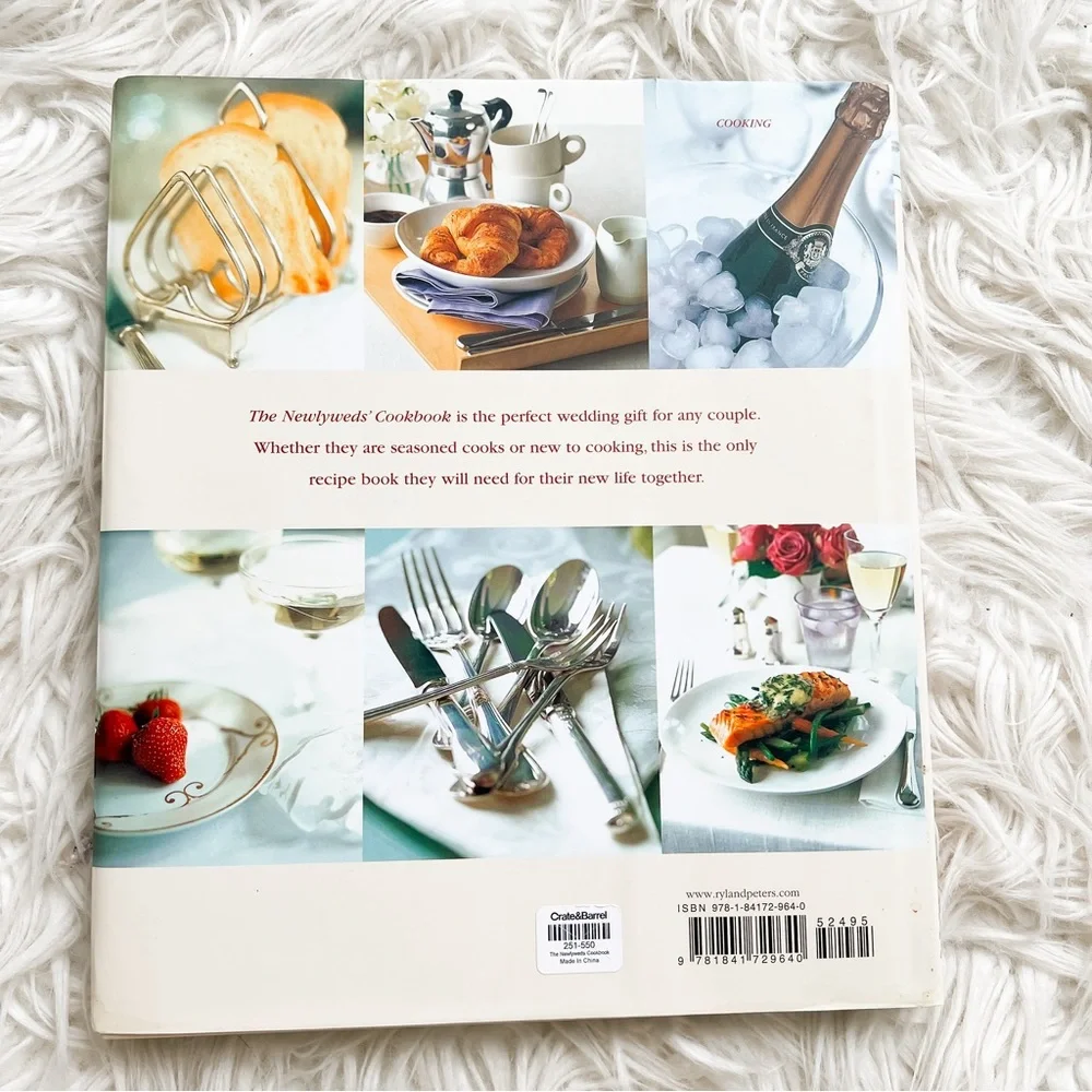Crate & Barrel The Newlyweds’ Cookbook Wedding Gift Cookbook